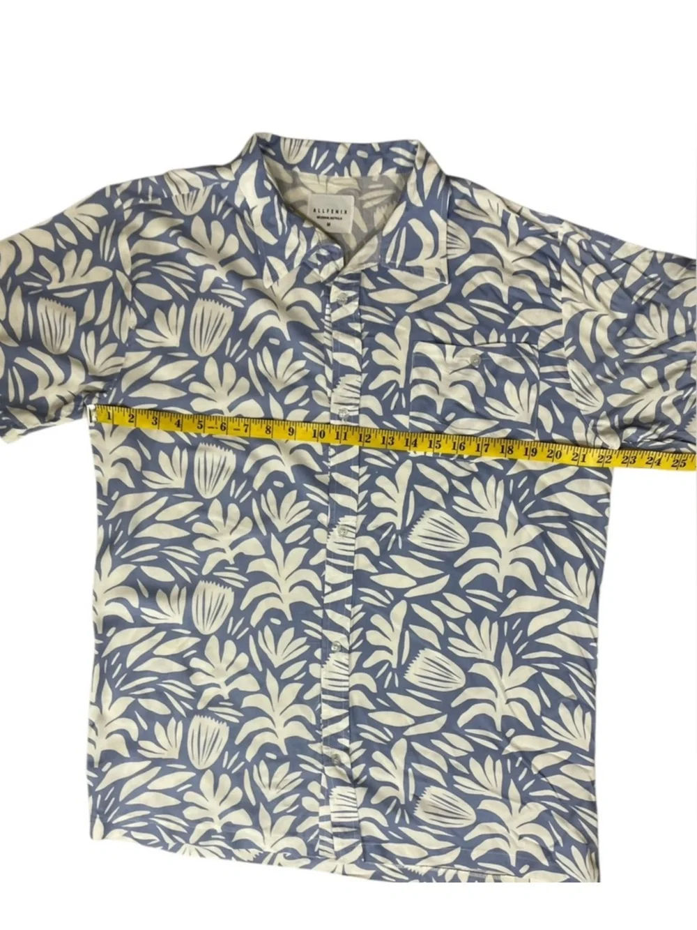 ALLFENIX Botanical Cabana Men's Swim Trunks and Shirt Set NWT
